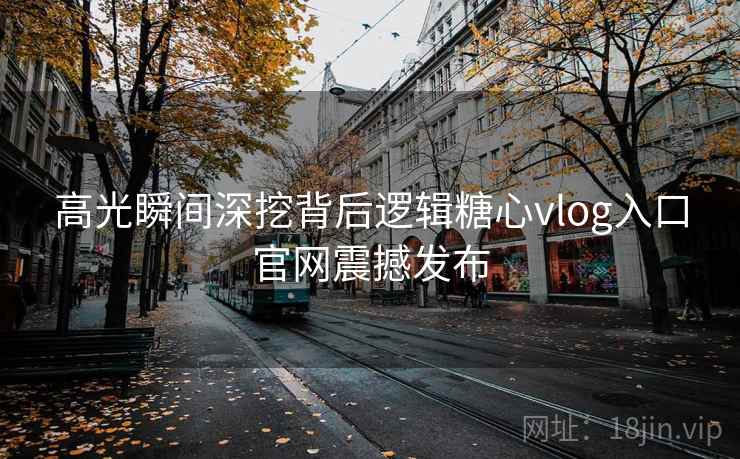 高光瞬间深挖背后逻辑糖心vlog入口官网震撼发布  第1张
