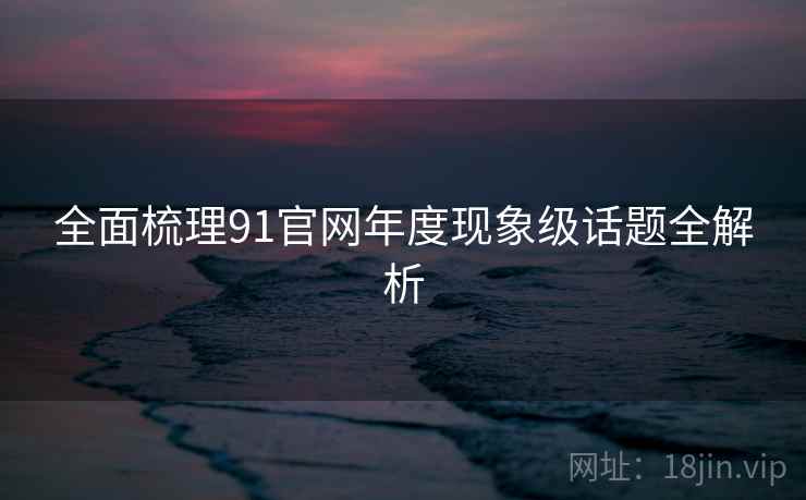 全面梳理91官网年度现象级话题全解析