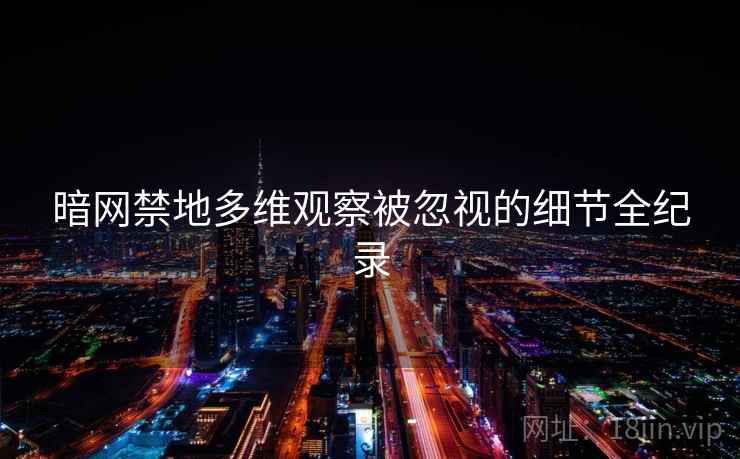 暗网禁地多维观察被忽视的细节全纪录